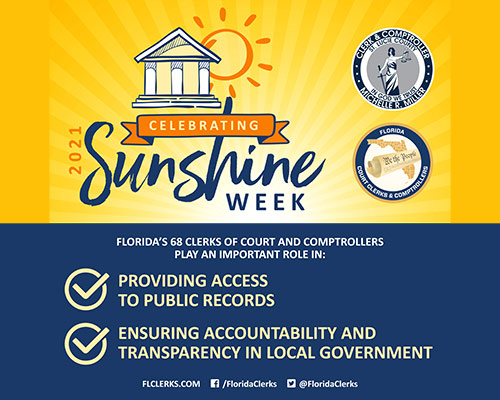 Celebrating 2021 Sunshine Week - FlClerks.com